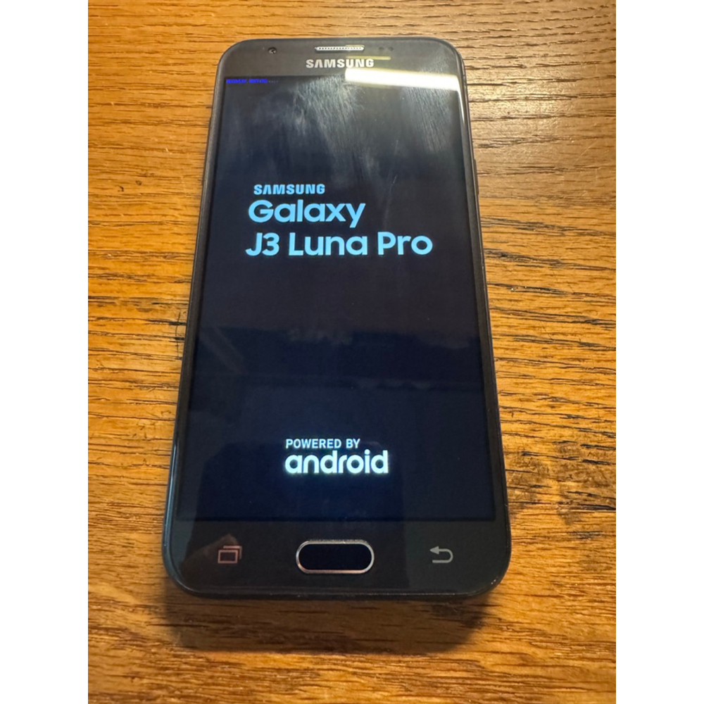 Samsung Galaxy J3 Luna Pro Cell Phone Black